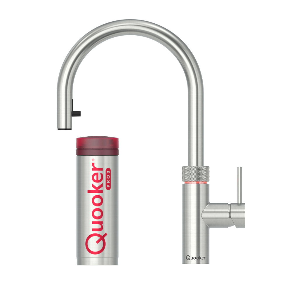 Quooker Flex inkl. PRO3 - Rustfritt stål
