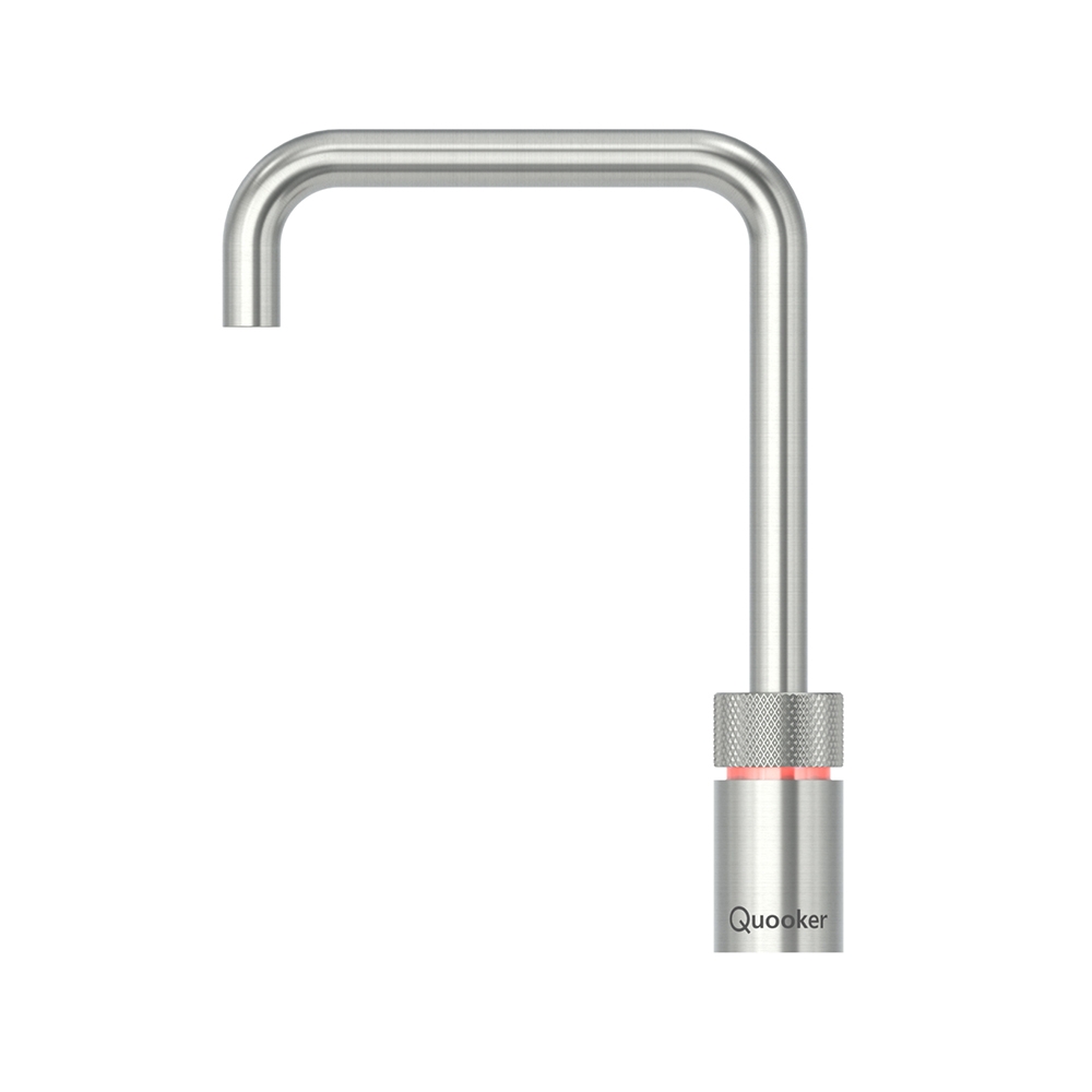 Quooker Nordic Square - Rustfritt stål - Uten beholder