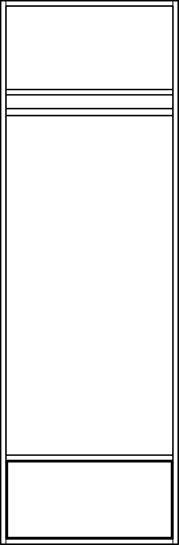 63,8 cm garderobemodul - Lysoljert - 40cm dybde