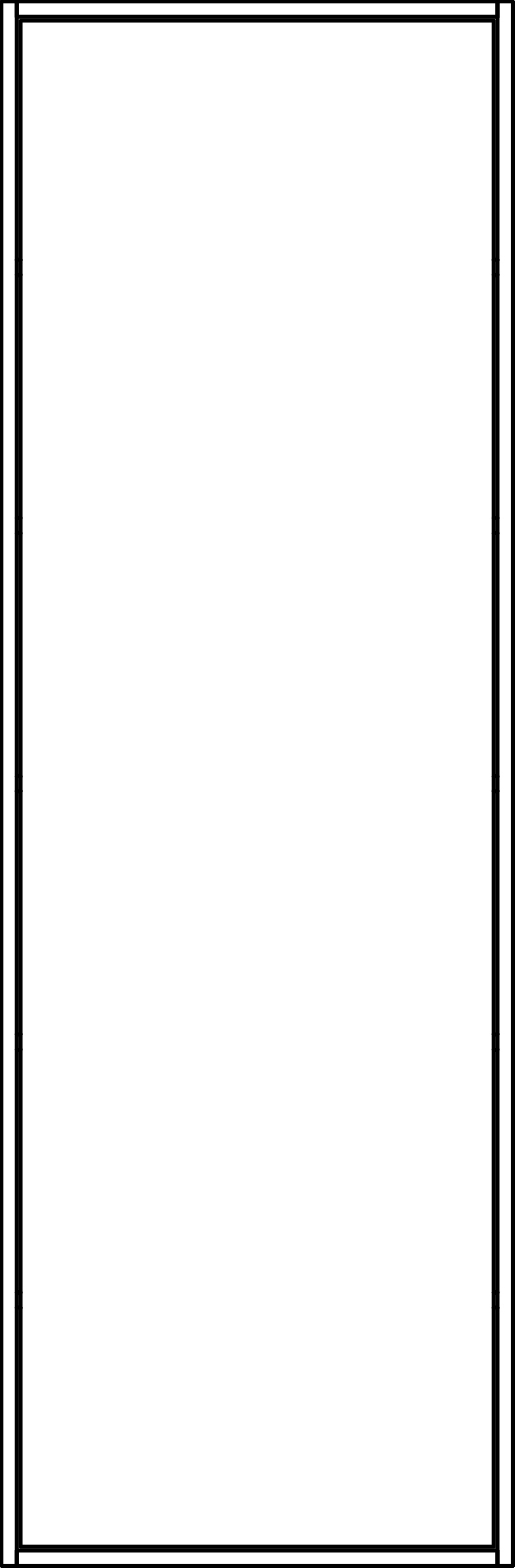63,8 cm høyskapsmodul - Mørkoljert - 40cm dybde